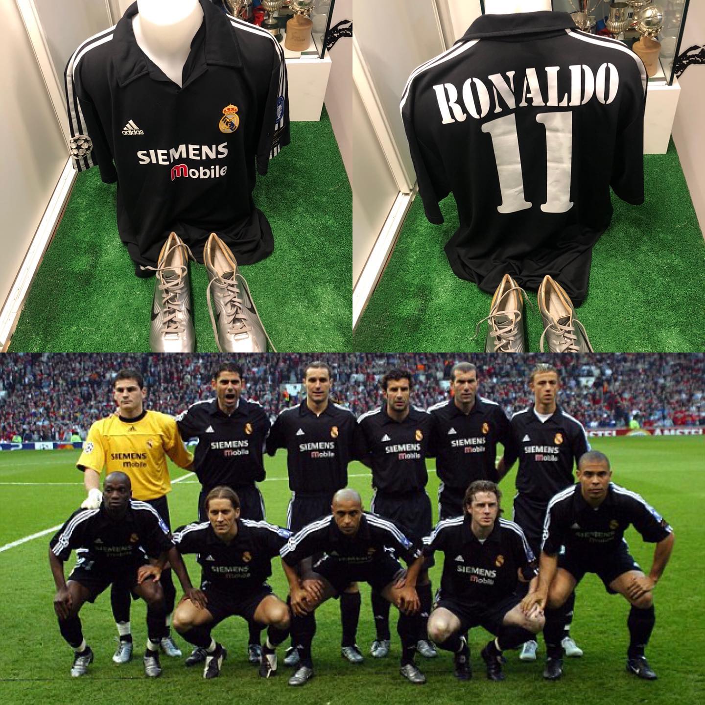 Camiseta Match de @ronaldo del partido contra el Manchester united en el que anotó un hattrick en un partido memorab...