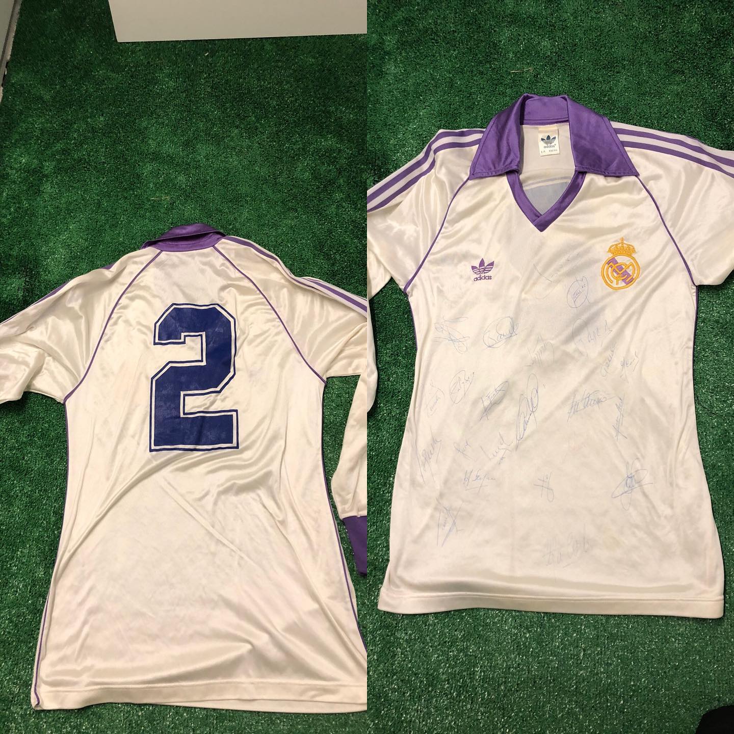 Camiseta usada Match worn en esa gira por Iberoamérica