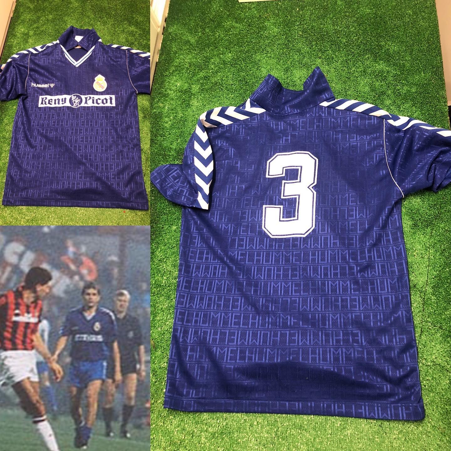 Camiseta Match worn usada por Gordillo en Milán en la derrota por 2 a 0