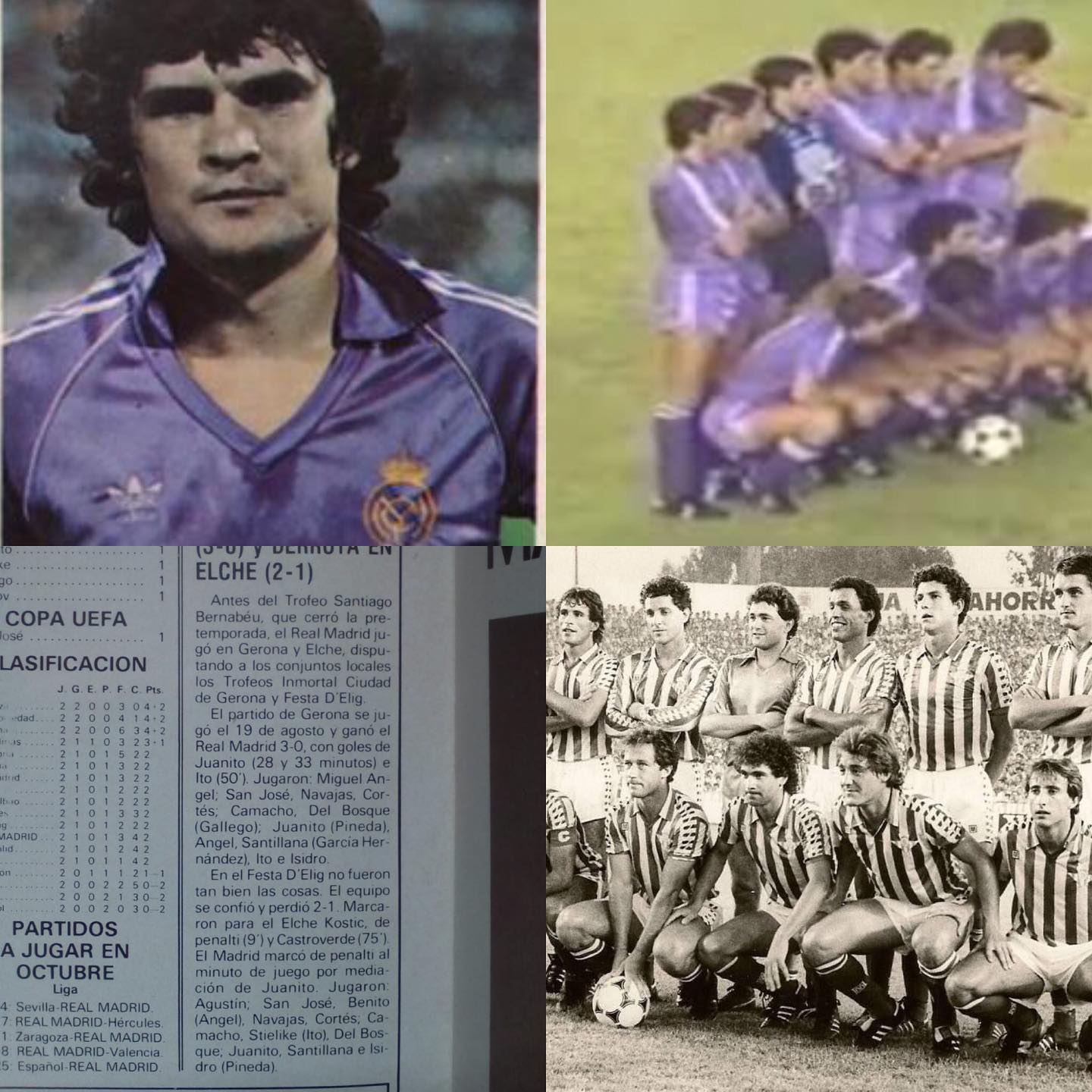 Hoy viajamos en la historia Del Real Madrid hasta el año 1981, donde el Real Madrid disputa un torneo Amistoso en Elc...