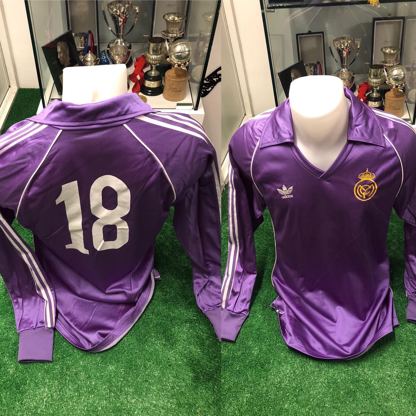 Camiseta Match worn usada en la temporada 1981/1982 en un torneo amitoso