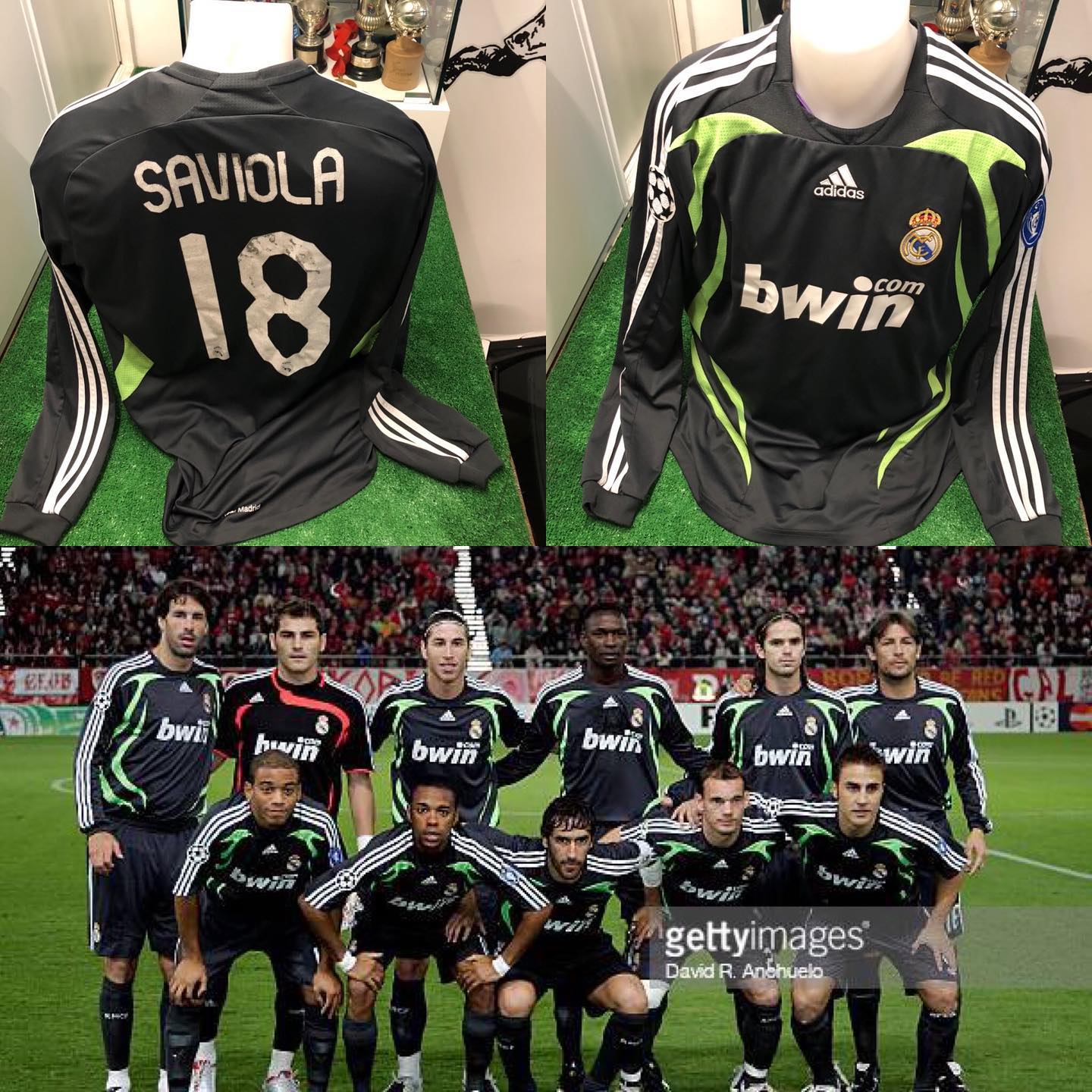 Camiseta Match worn usada por @javier