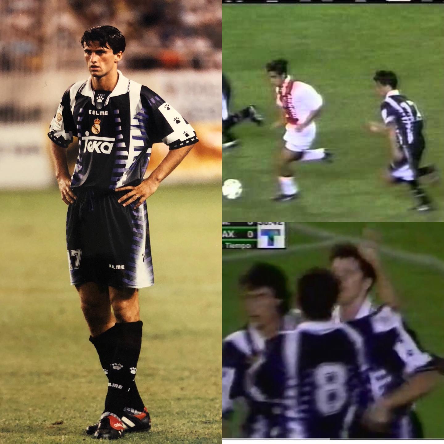 Hoy viajamos hasta el año 1997, cuando el Real Madrid empieza debido al tema comercial a utilizar la 3 equipacion, pa...