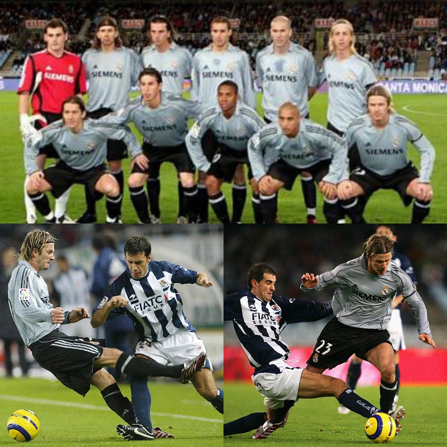 Hoy viajamos a Anoeta a la temporada 2005/2006, una de las peores temporadas del club blanco, el Real Madrid ese día ...
