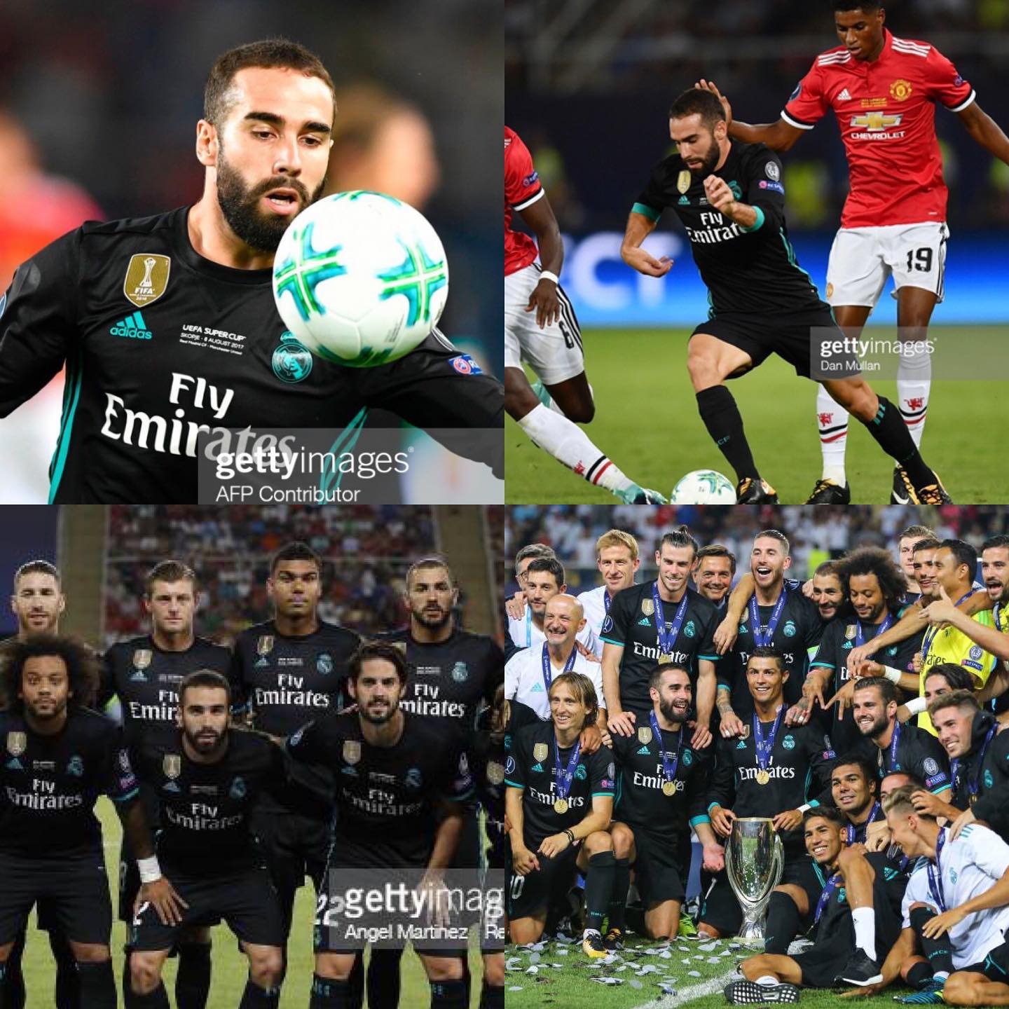 Hoy viajamos hasta el 8 de agosto de 2017, donde el Real Madrid gana su 4 supercopa de europa tras derrotar al Manche...