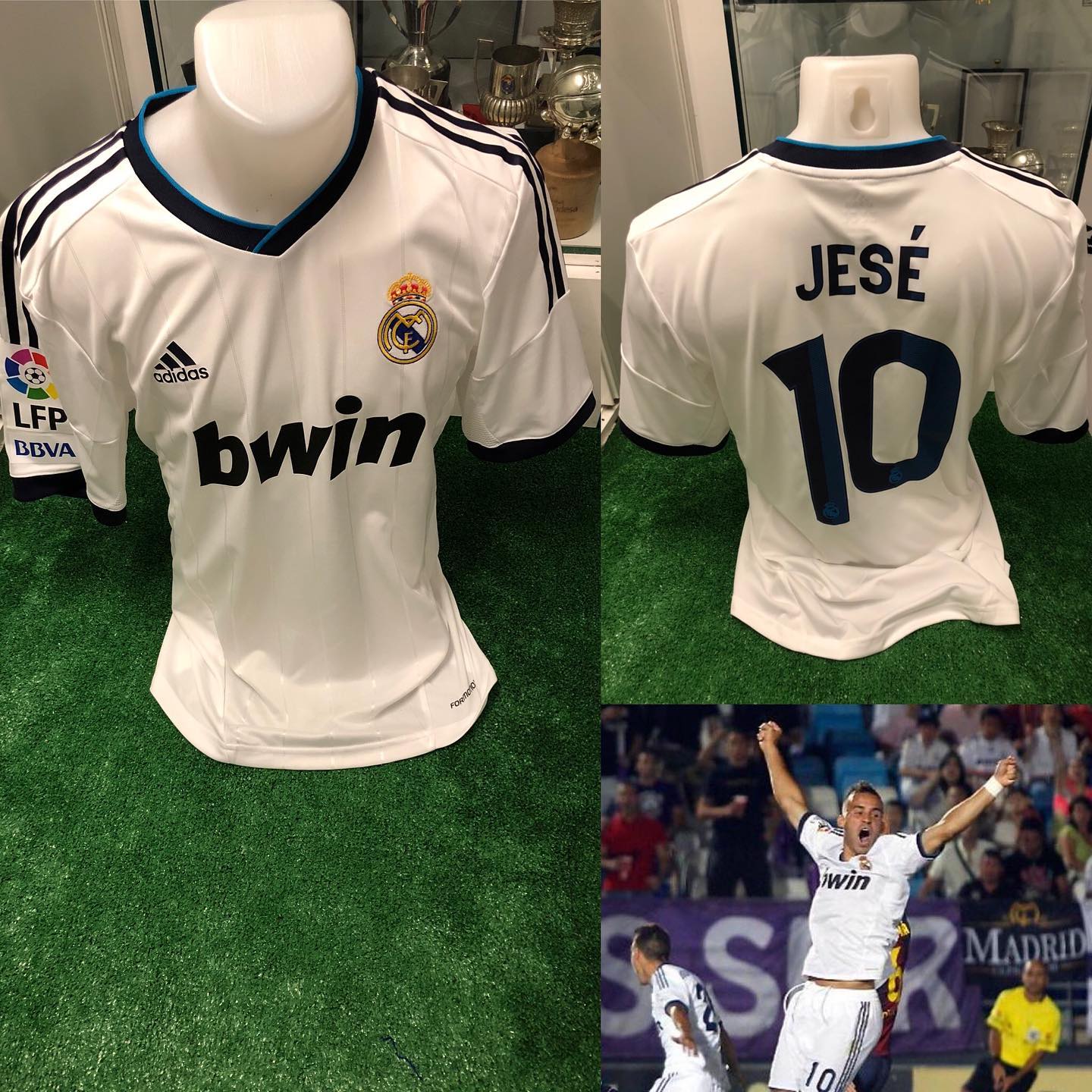 Camiseta Match worn usada por @jeserodriguez10 en el partido contra el Alcorcón donde anota un auténtico Golazo