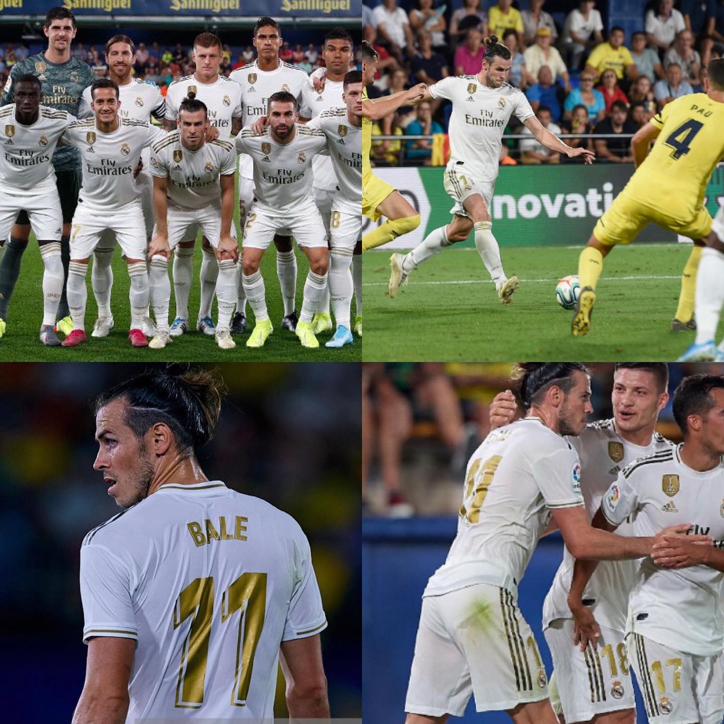 Hoy viajamos a la liga de la pandemia, hasta el campo de la cerámica, donde @garethbale11 realiza un partidazo con do...