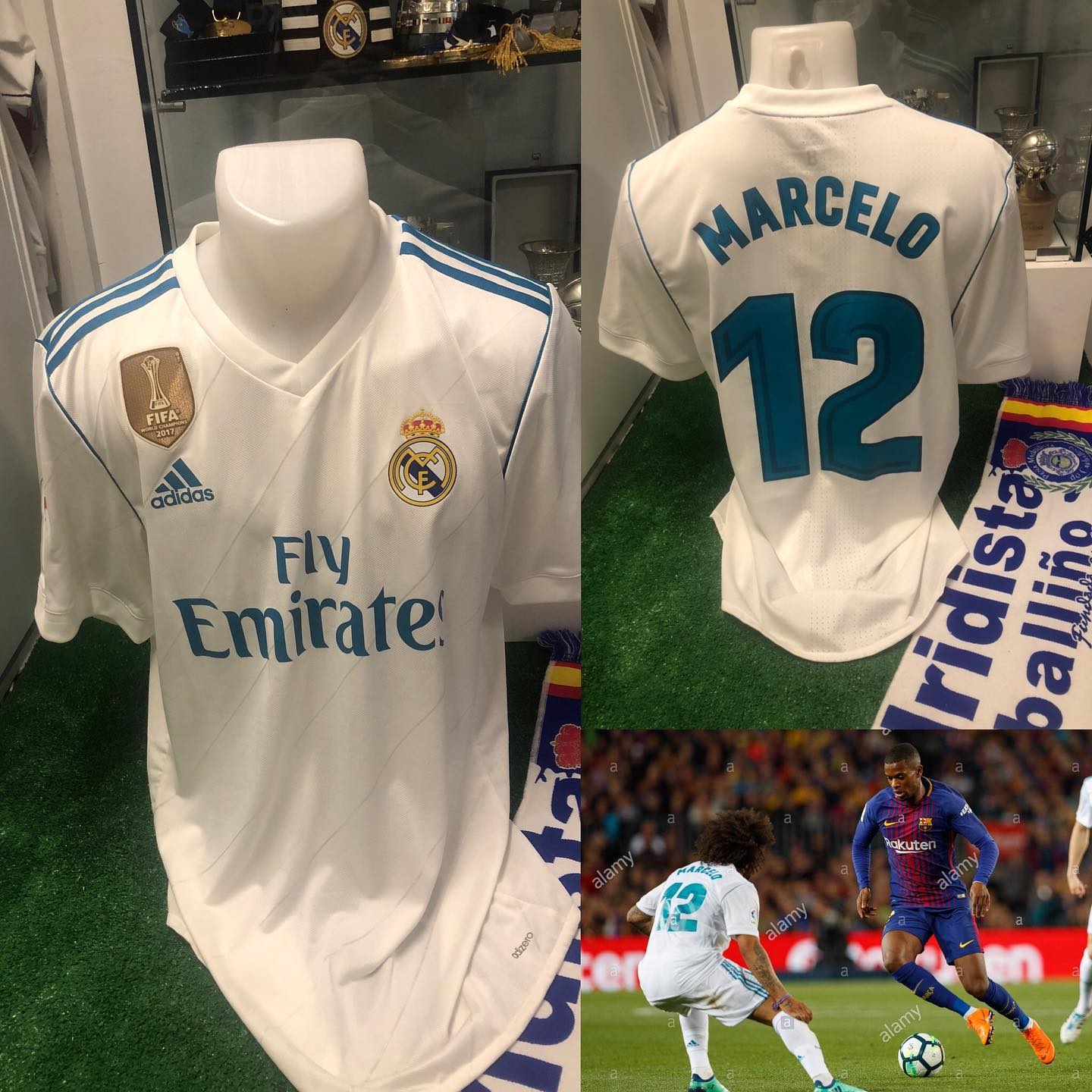 Camiseta Match worn usada por el gran @marcelotwelve en la jornada 36 en el que realizó un gran partido, días antes d...