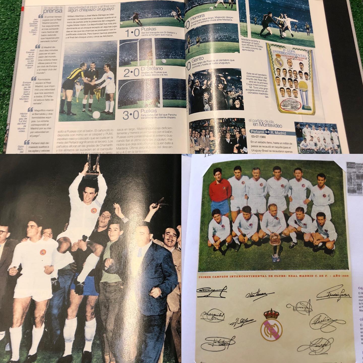 Hoy viajamos hasta un 4 de septiembre de 1960, donde el Real Madrid tras anotar un contundente 5 a 1 se proclama camp...