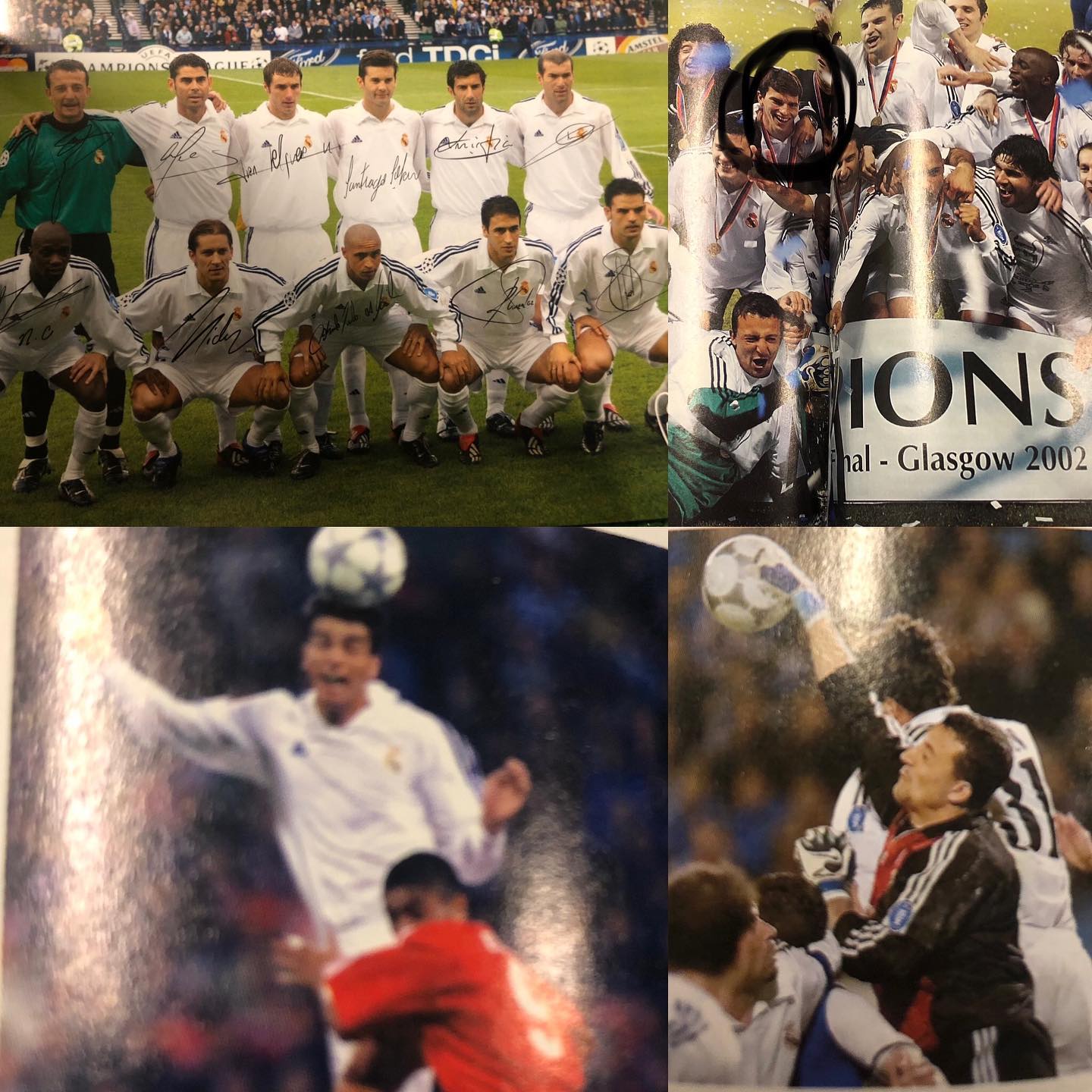 Hoy viajamos a una fecha historica, al 15 de mayo de 2002, donde un gran Madrid derrotó al Bayern Leverkusen por 2 a ...