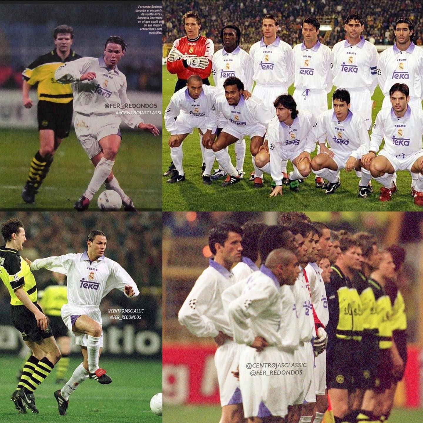 Hoy viajamos hasta abril de 1998, en la semifinal de champions League contra el Borussia Dortmund, donde un espectacu...