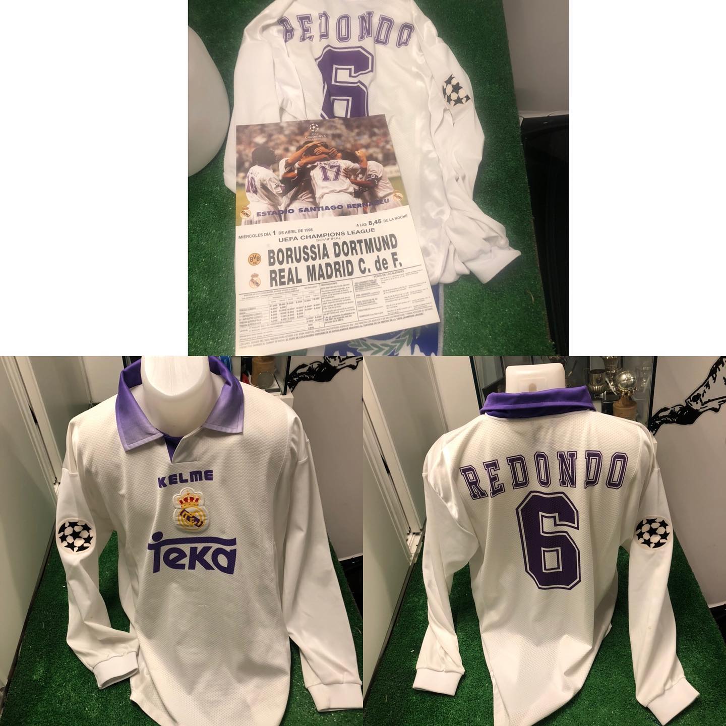 Camiseta del crack argentino de la eliminatoria contra el equipo alemán