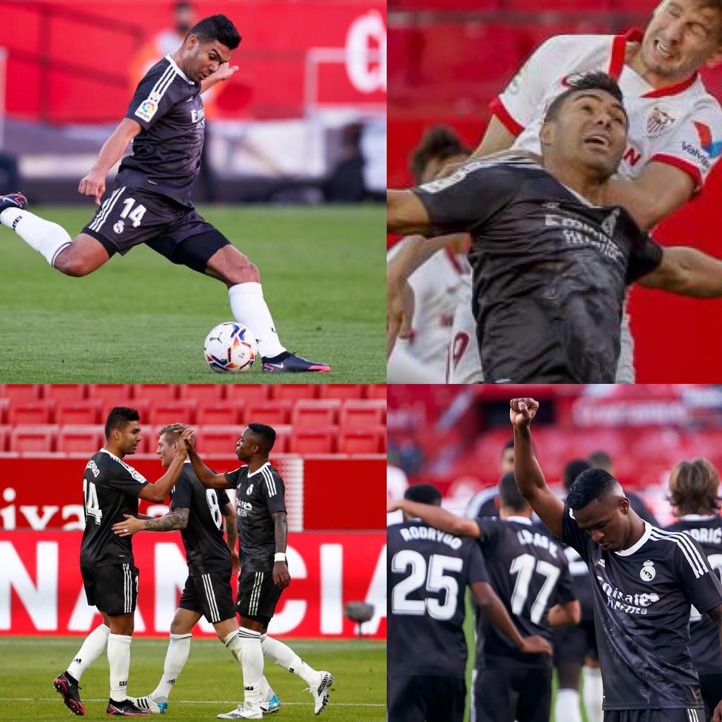 Hoy viajamos hasta el 5 de diciembre del 2020, donde el Madrid con un gran partido defensivo derrota al Sevilla con u...