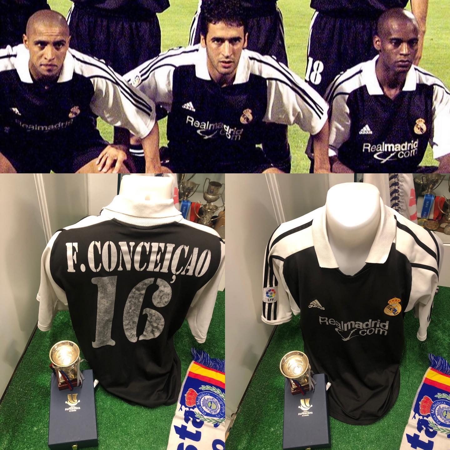Camiseta Match usada por @flavioconceicaooficial en la Supercopa de España