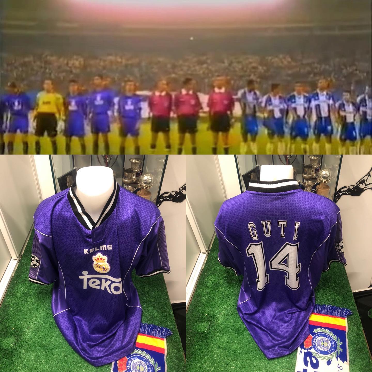 Camiseta Match usada en el Oporto 0 Real Madrid 2 por @guty14haz uno de los grandes cracks de la historia del club bl...