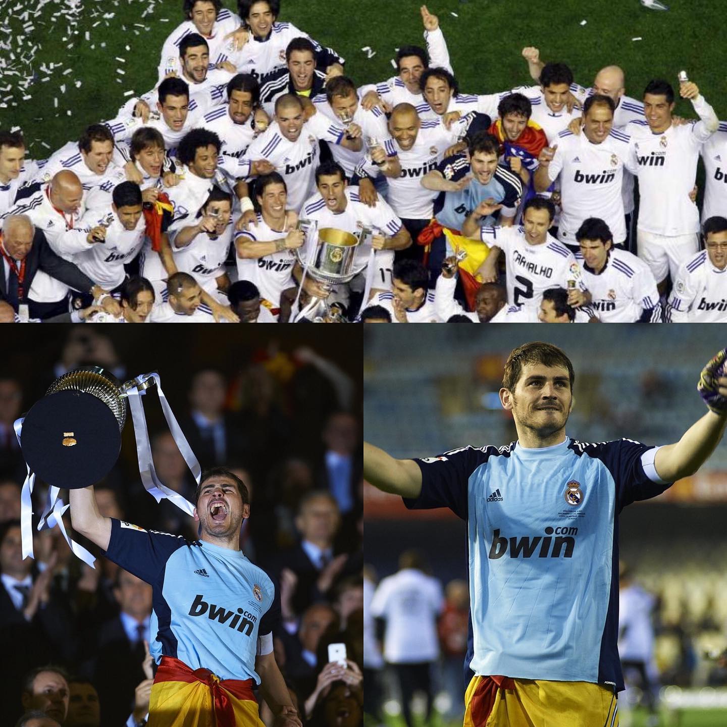 Hoy volvemos al 24 de abril de 2011, para recordar el Partidazo de @ikercasillas para logra la copa de Rey más import...