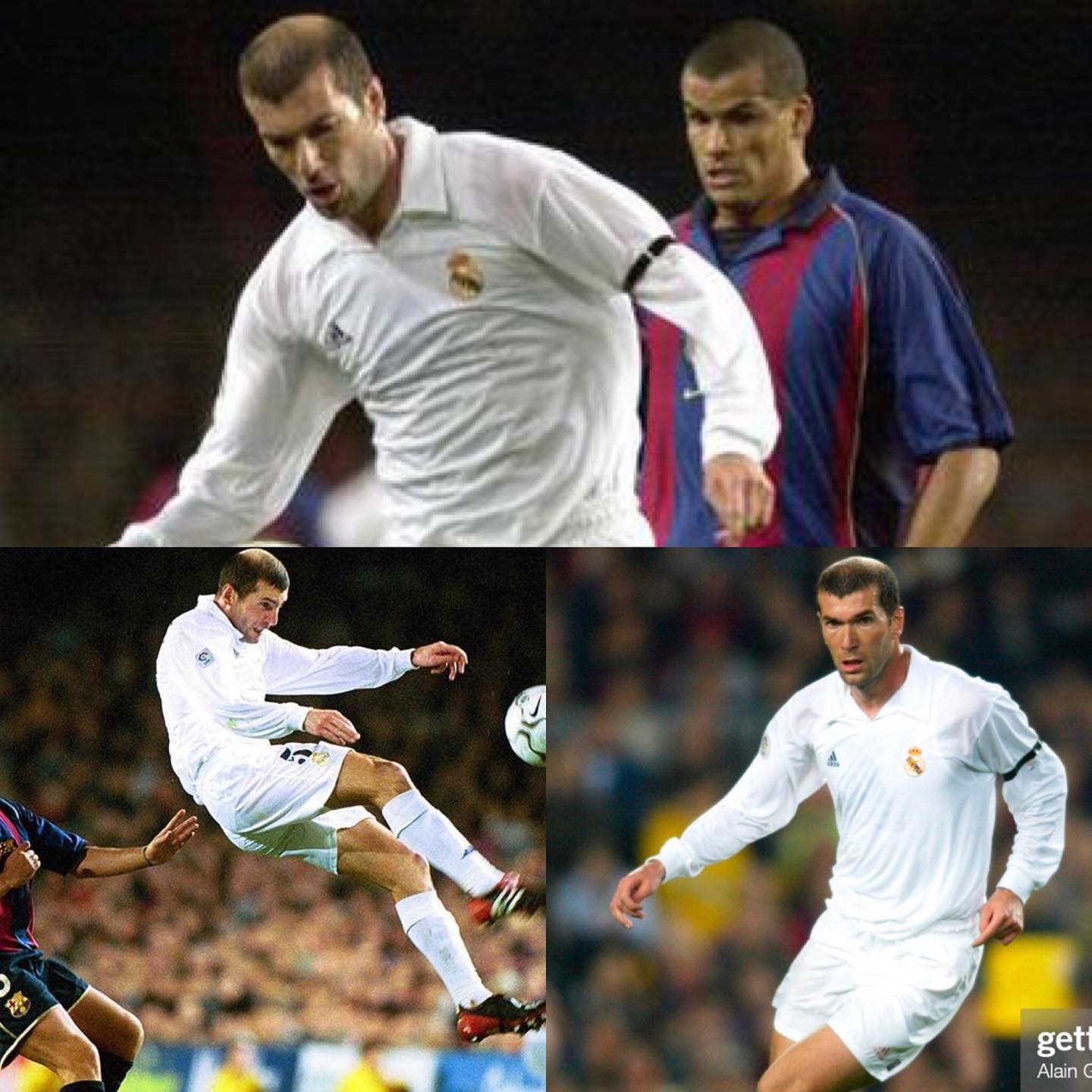 Hoy viajamos hasta el 16 de marzo de 2002 para recordar el empate Del Real Madrid en el Nou camp con gol del gran @zi...