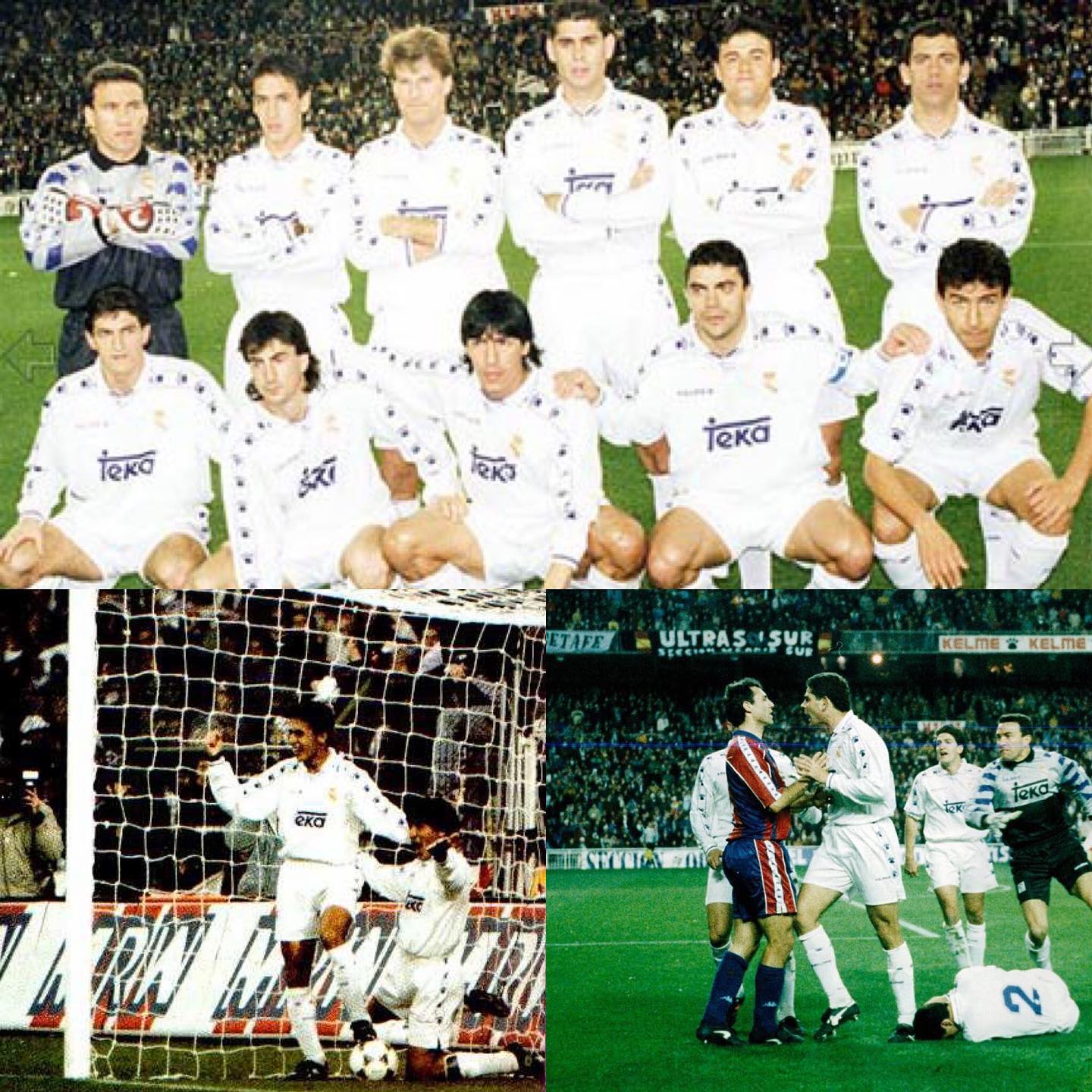 Hoy vamos recordar la temporada 1994/1995, con un partido espectacular en el que el Real Madrid golea al Barcelona po...