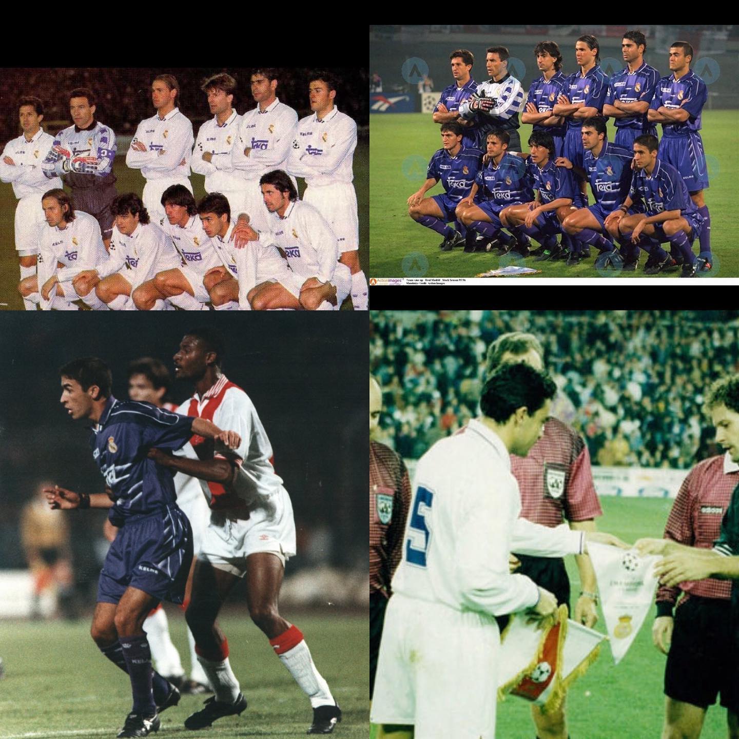 Hoy viajamos hasta la temporada 1995/1996, cuando el Real Madrid empezó su andadura y su historia de amor con la cham...