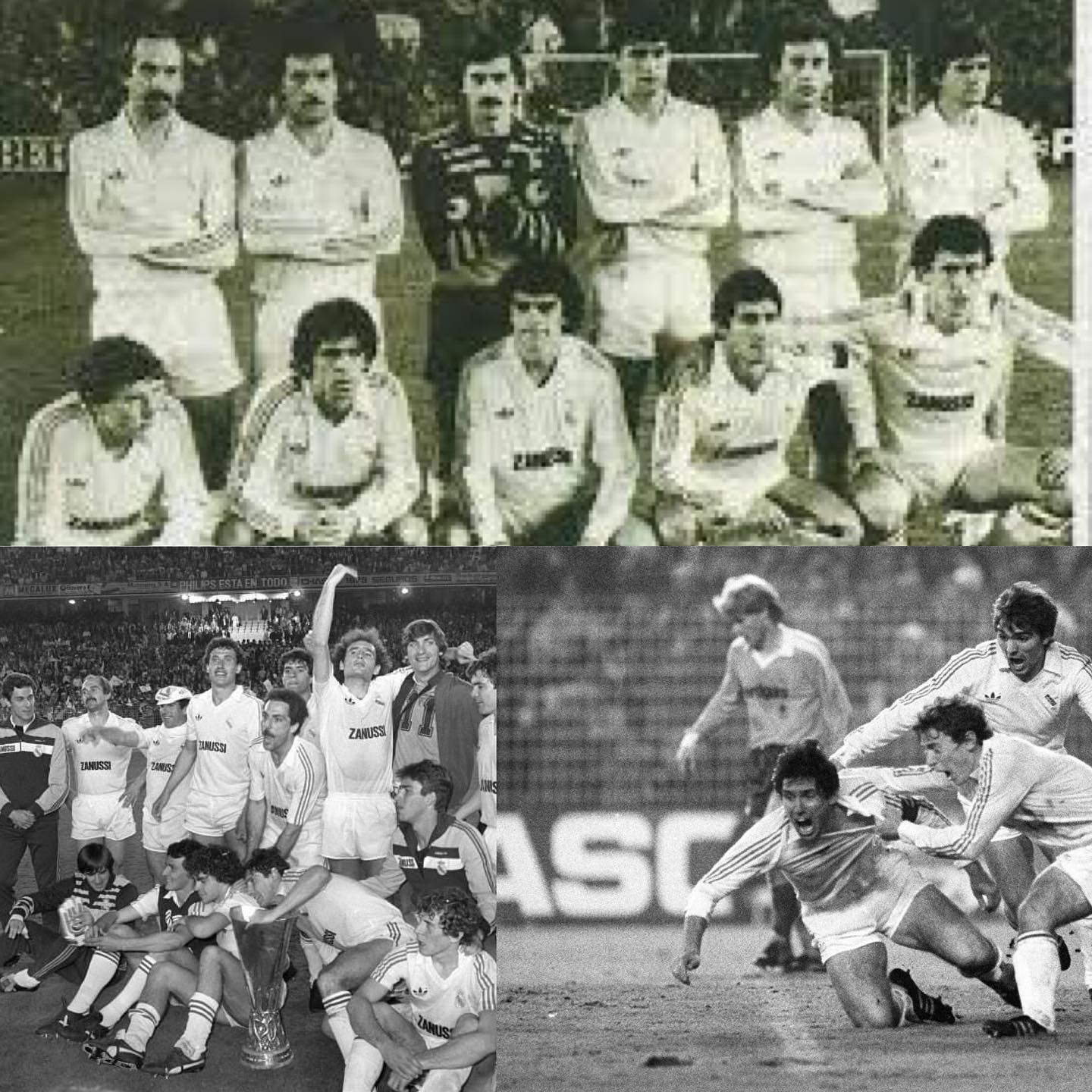 Hoy desde museo merengue vamos viajar a los años 80, para recordar la conquista de las dos copas de la UEFA consecuti...