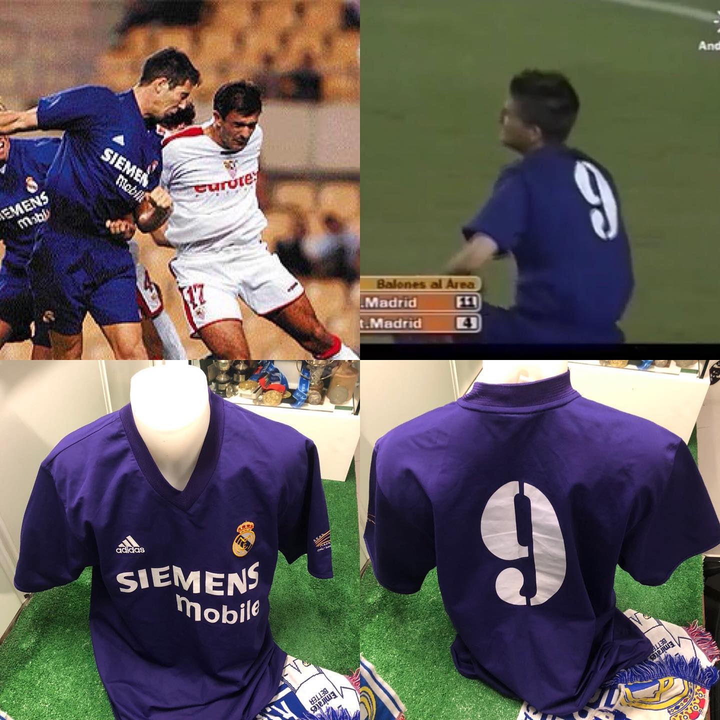 Camiseta Match worn usada por Javier Portillo en el Triangular Estadio Olímpico, celebrado en la Cartuja de Sevilla, ...
