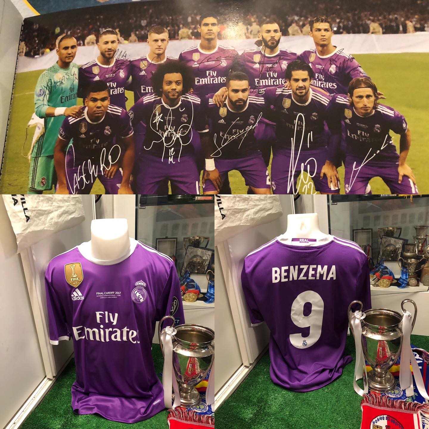 Camiseta Issued de la gran final de Cardiff