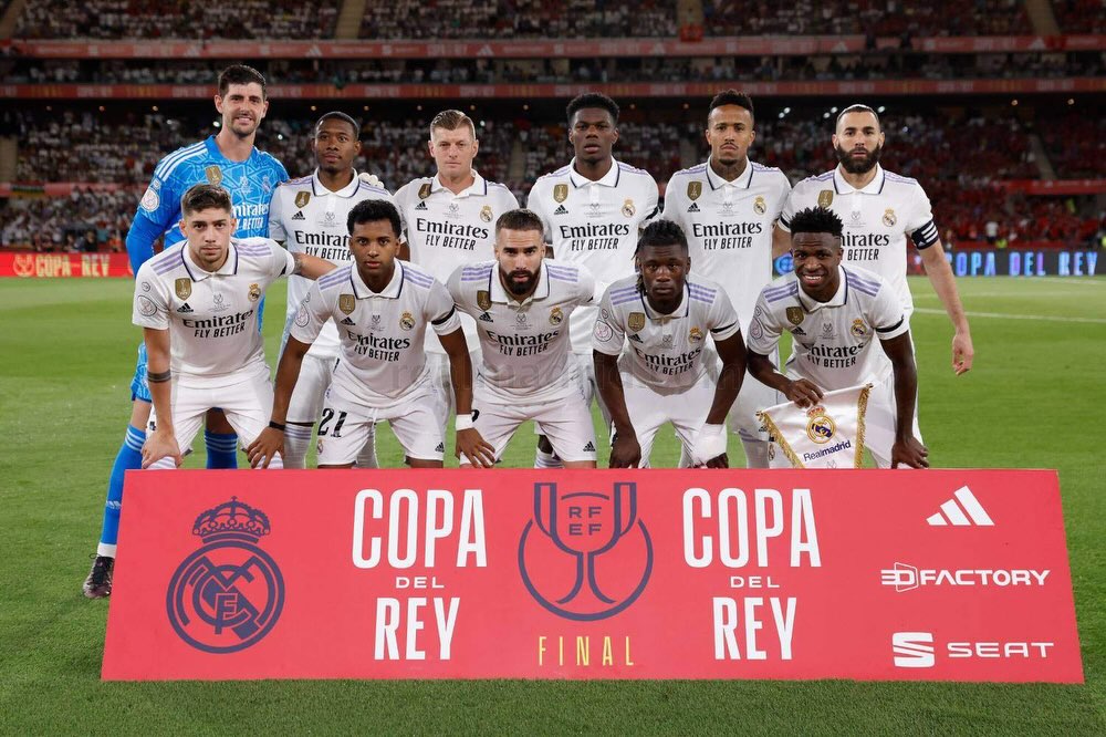 Hoy viajamos al 7 de mayo de 2023, donde el Real Madrid conquistó la 20 copa del Rey, con dos goles de Rodrigo Goes