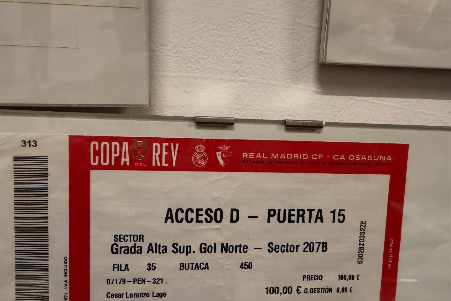 Hoy viajamos al 7 de mayo de 2023, donde el Real Madrid conquistó la 20 copa del Rey, con dos goles de Rodrigo Goes 2